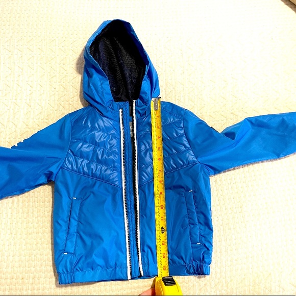 NWT! MICHAEL KORS 3T Cobalt Blue Transitional Jacket w/ Hood ( lightweight) - Picture 4 of 7